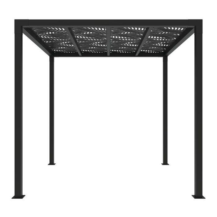 Barrette Outdoor Living 8 Ft. W x 8 Ft. D Aluminum Pergola with Canopy